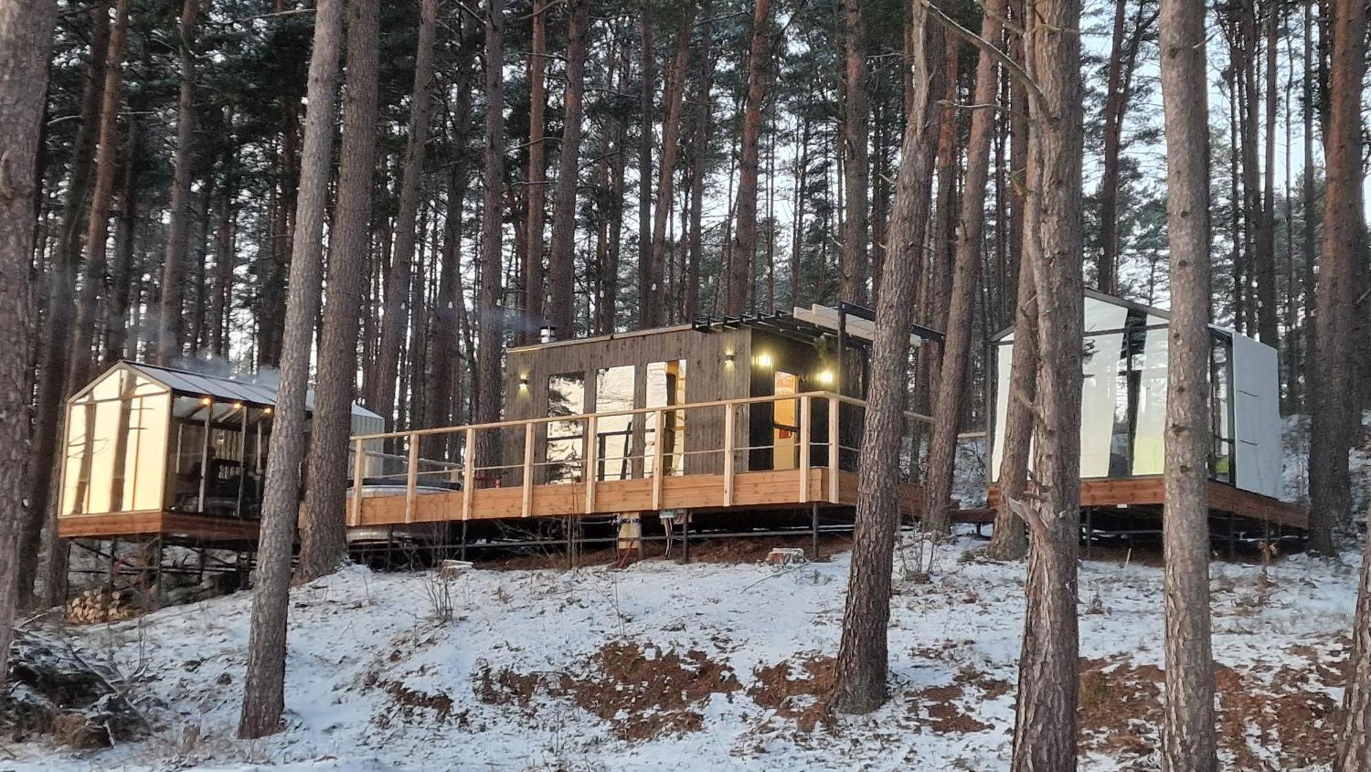 Gauja  Gaujaclub - Our Bose And Bang&Olufsen Lofts On A Lake מראה חיצוני תמונה